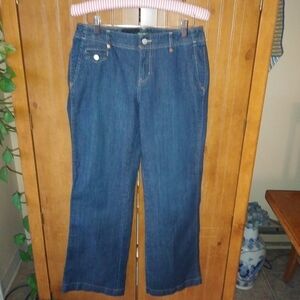 Eddie Bauer Flared Leg Blue Denim Jeans
